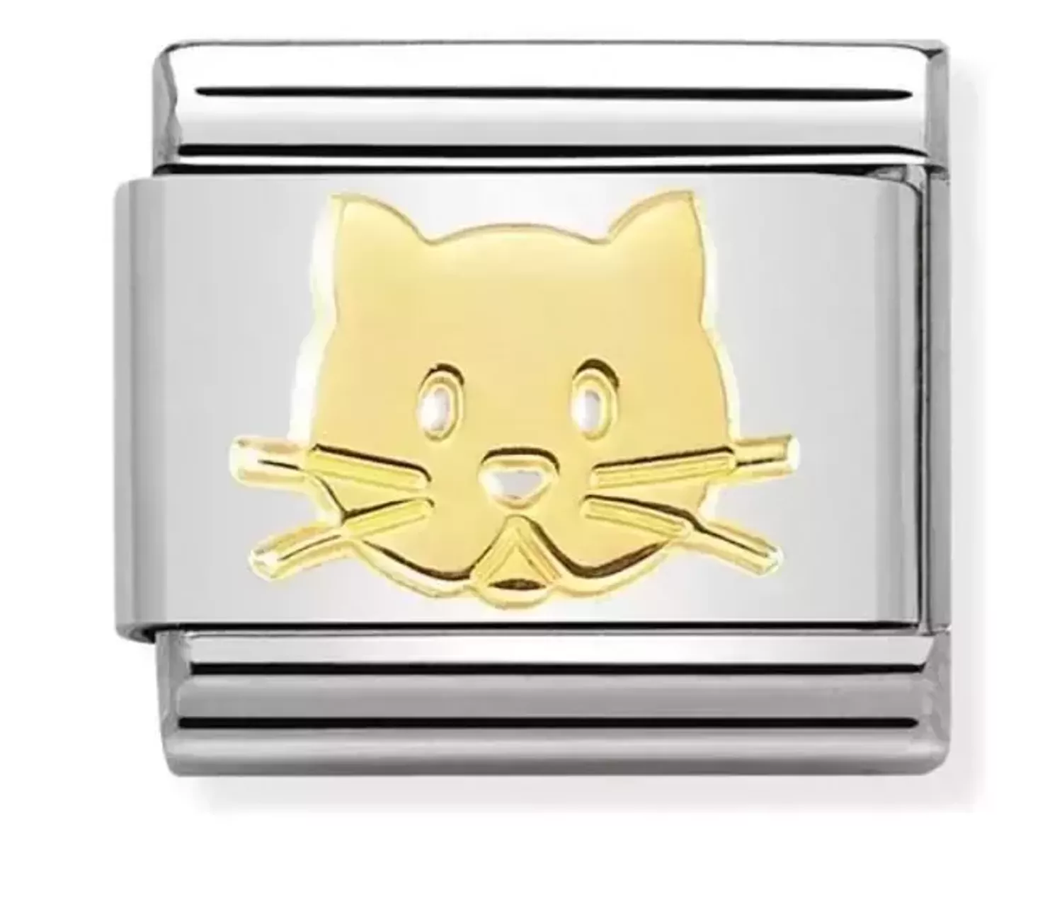 element-Zawieszka Nomination Link zawieszka złoto 'Kot' 030162 53 18k. Zawieszka Nomination KOT 030162 53.webp